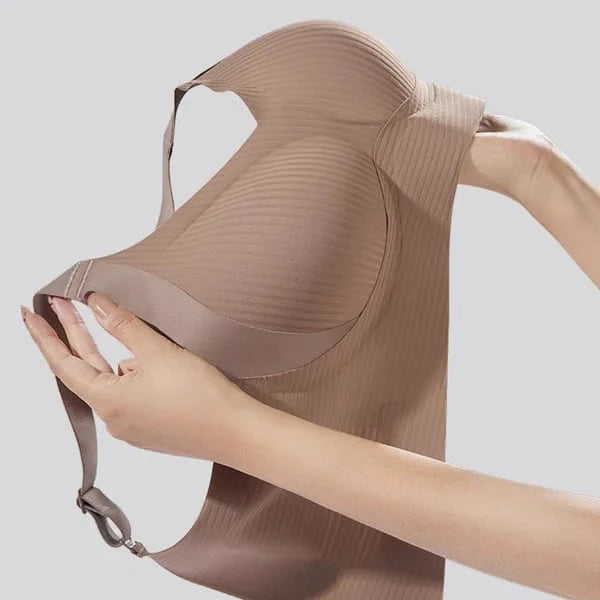 🔥Women's Ribbed Adjustable Wireless Bra