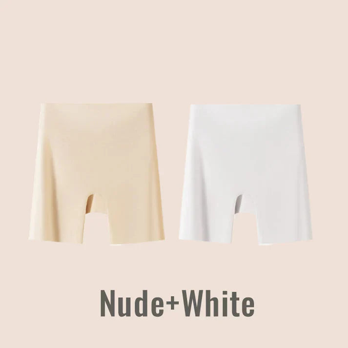 waist Ice Silk Underwear with Tummy-control Hip-lifting