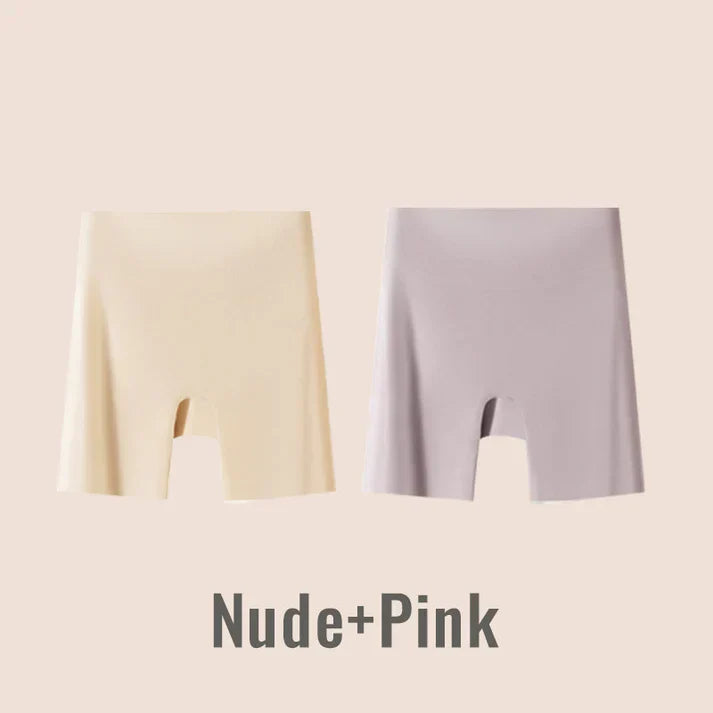 waist Ice Silk Underwear with Tummy-control Hip-lifting