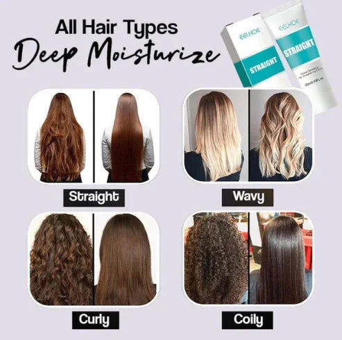 Silk & Keratin Hair Straightening Cream