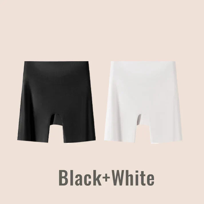 waist Ice Silk Underwear with Tummy-control Hip-lifting