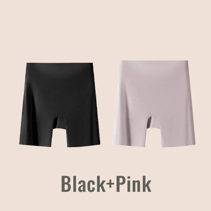 waist Ice Silk Underwear with Tummy-control Hip-lifting