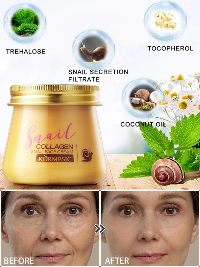 Snail Hydrating, Anti-Wrinkle and Rejuvenating Cream