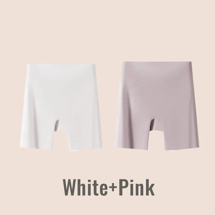 waist Ice Silk Underwear with Tummy-control Hip-lifting