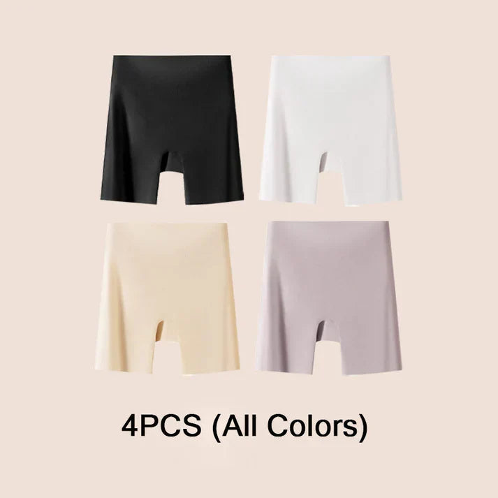 waist Ice Silk Underwear with Tummy-control Hip-lifting