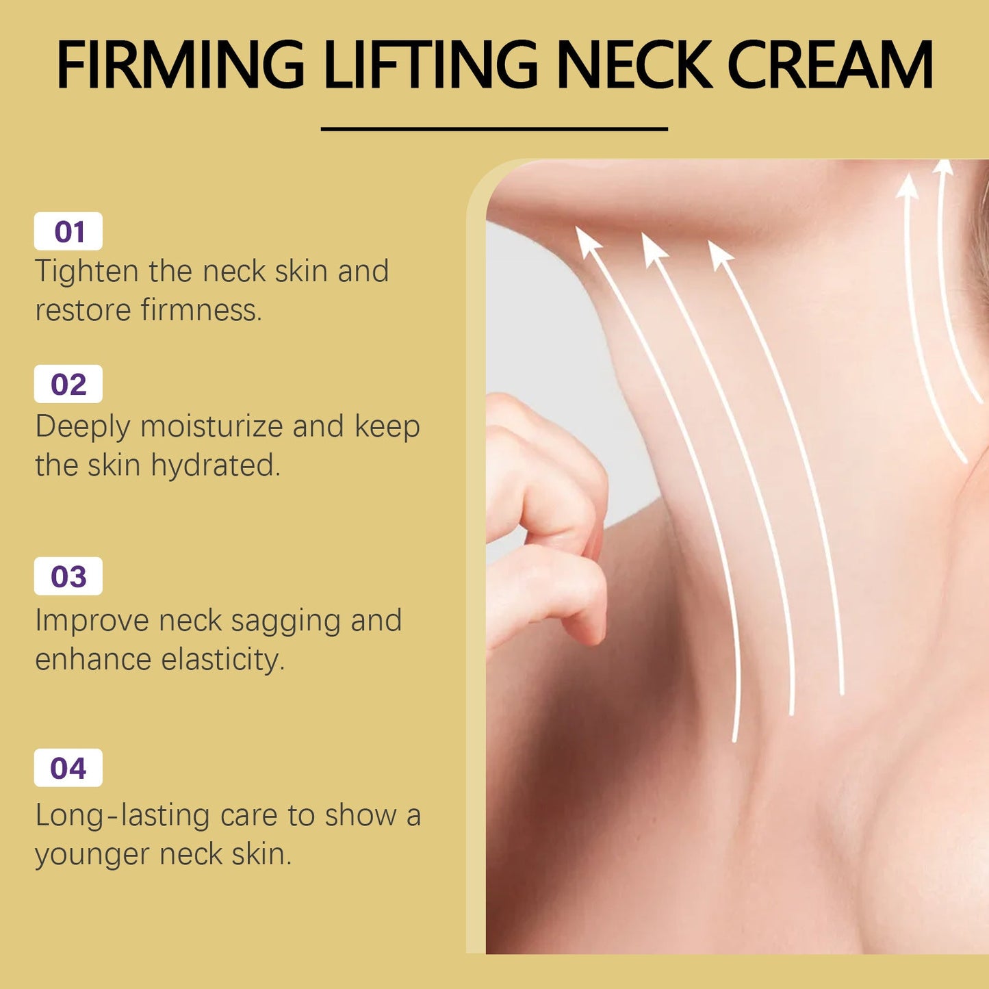 Light Eye Massage Creamwith Caffeine & Hyaluronic Acid for Dark Circles Firming Fine Lines Hydrating Moisturizing Radiant Skin Care with Red Light Micro-Vibration Head