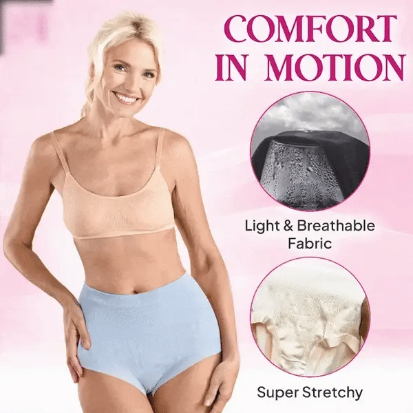 ⏰Limited Sale: Buy 1 Get 2 Free 🤩Leak-proof High-Waist Tummy-Control Butt-Lifting Panties