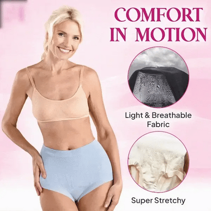 ⏰Limited Sale: Buy 1 Get 2 Free 🤩Leak-proof High-Waist Tummy-Control Butt-Lifting Panties