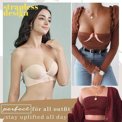 SUMMER SALE INVISIBLE STRAPLESS SUPER PUSH UP BRA