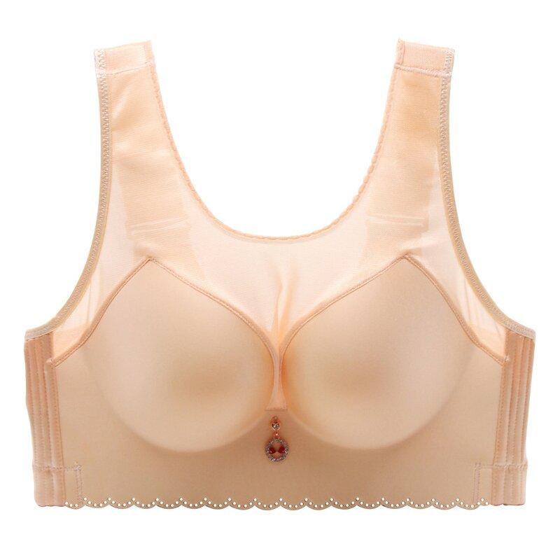 PLUS SIZE FULL CUP NO STEEL RING ULTRA THIN YOGA SPORTS BRA