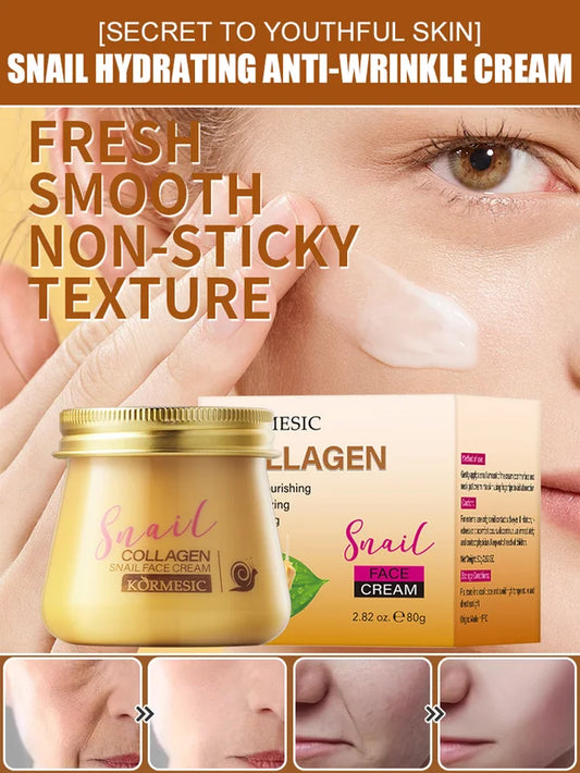 Snail Hydrating, Anti-Wrinkle and Rejuvenating Cream