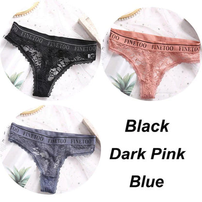 Seductive Too Much Lace Thong