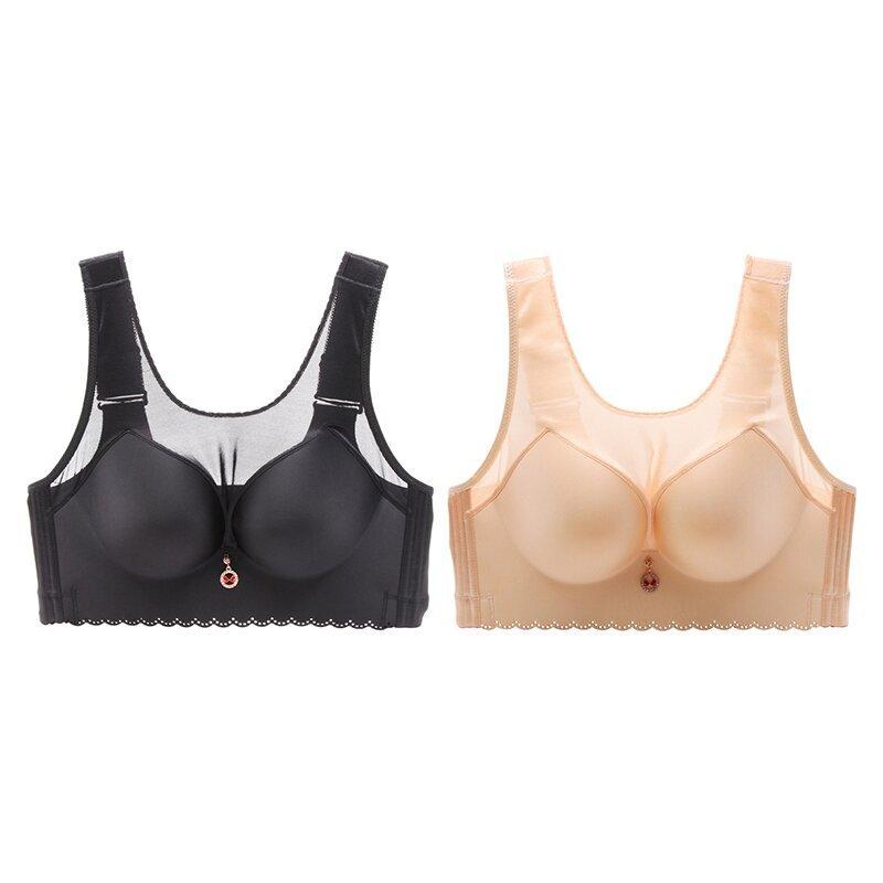 PLUS SIZE FULL CUP NO STEEL RING ULTRA THIN YOGA SPORTS BRA