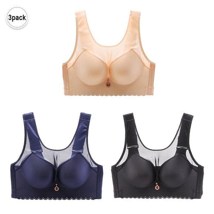 PLUS SIZE FULL CUP NO STEEL RING ULTRA THIN YOGA SPORTS BRA