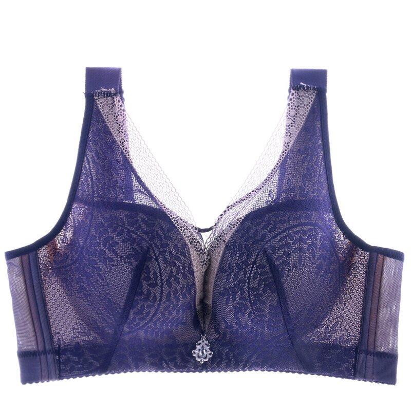 PLUS SIZE WIRELESS BREAST-RECEIVING ADJUSTABLE PUSH UP BRA