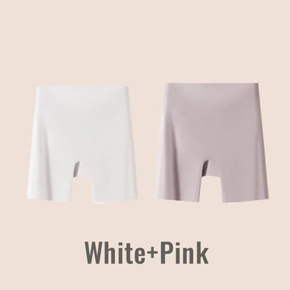 waist Ice Silk Underwear with Tummy-control Hip-lifting