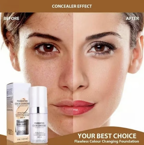 🎁LAST DAY BUY 1 GET 1 FREE🔥2025 Colour Changing Mature Skin Foundation