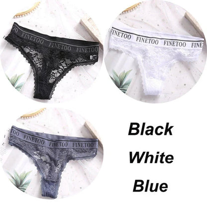 Seductive Too Much Lace Thong
