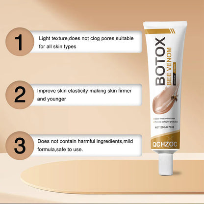 ✨Bee venom facial care ✨Smooth the Look of Wrinkles in 2 minutes — Fast, effective anti-ageing serum — save time and money